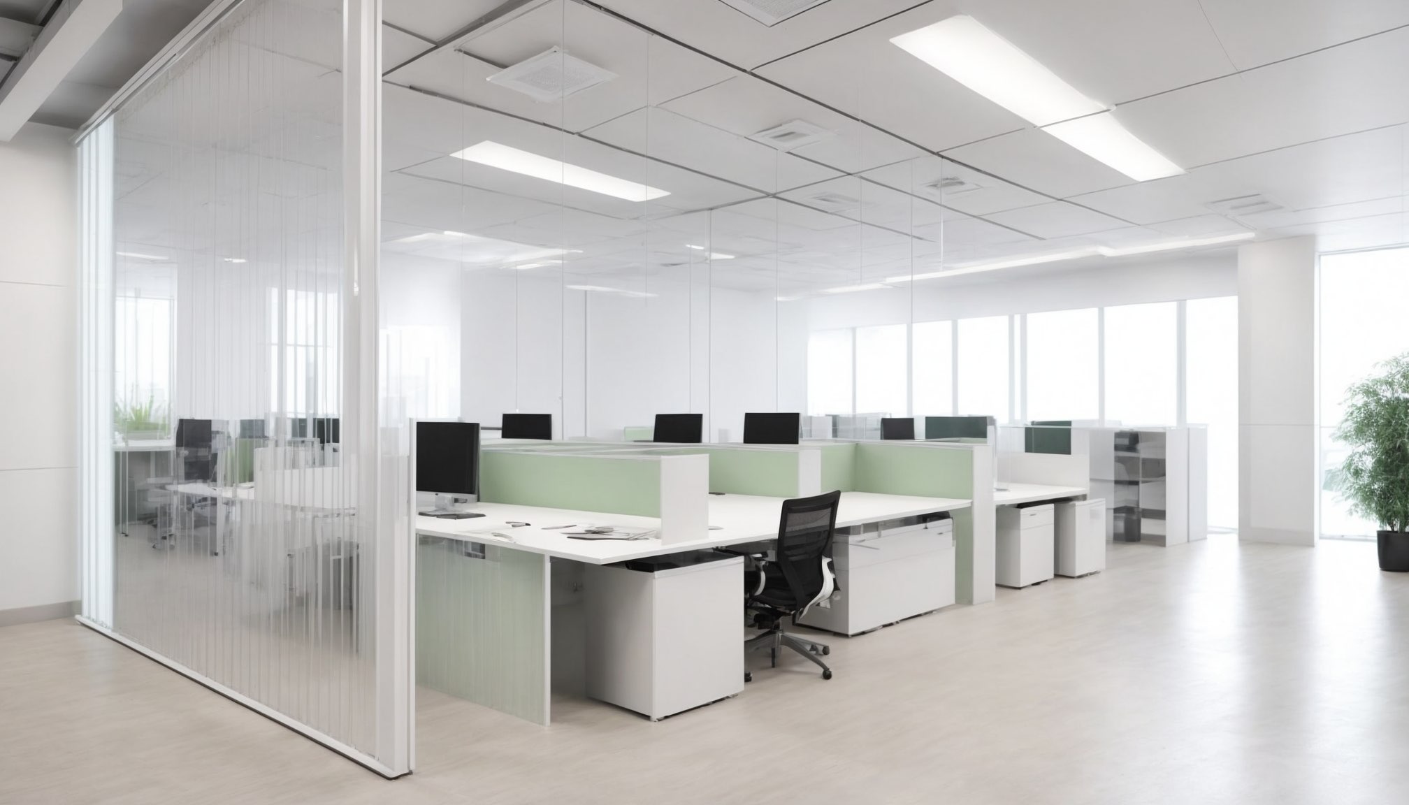Office drylining and partition wall installation in Slough